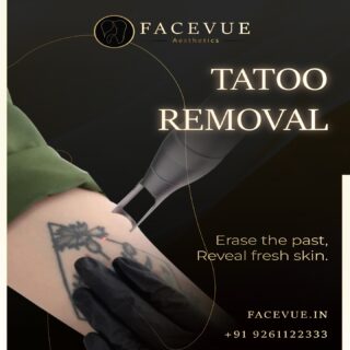 Some memories are meant to fade ✨
Advanced laser tattoo removal at Facevue Aesthetics helps you erase unwanted ink safely and reveal naturally clear skin. Confidence begins with a clean canvas.

#TattooRemoval #LaserTattooRemoval #FacevueAesthetics #ClearSkinJourney #EraseThePast #FreshSkin #SkinConfidence #AestheticClinic #JaipurAesthetics #NoMoreInk #SkinCareClinic #LaserTechnology #BeautyWithCare #Facevue

tattoo removal, laser tattoo removal, aesthetic clinic Jaipur, safe tattoo removal, advanced laser treatment, unwanted tattoo removal, clear skin treatment, Facevue Aesthetics, skin clinic Jaipur, laser aesthetics